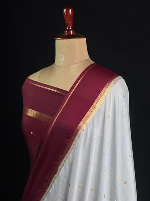 BTX CNT Crepe Saree – Elegant Drape with a Contemporary Finish