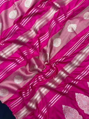 Elegant Semi Mysore Crepe Silk Saree