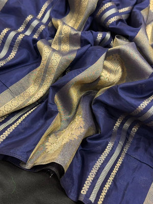 Elegant Semi Mysore Crepe Silk Saree