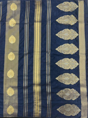 Elegant Semi Mysore Crepe Silk Saree
