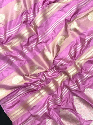 Elegant Semi Mysore Crepe Silk Saree