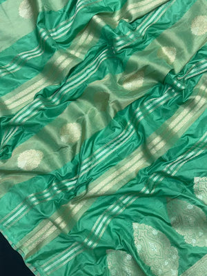 Elegant Semi Mysore Crepe Silk Saree