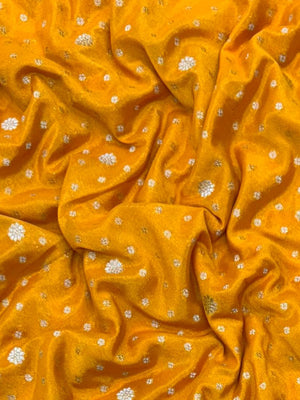 Graceful Drape: Pure Mysore Crepe Silk Saree