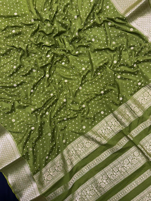 Graceful Drape: Pure Mysore Crepe Silk Saree