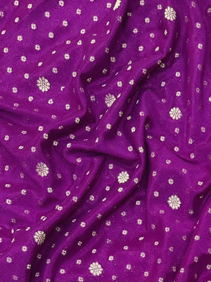 Graceful Drape: Pure Mysore Crepe Silk Saree