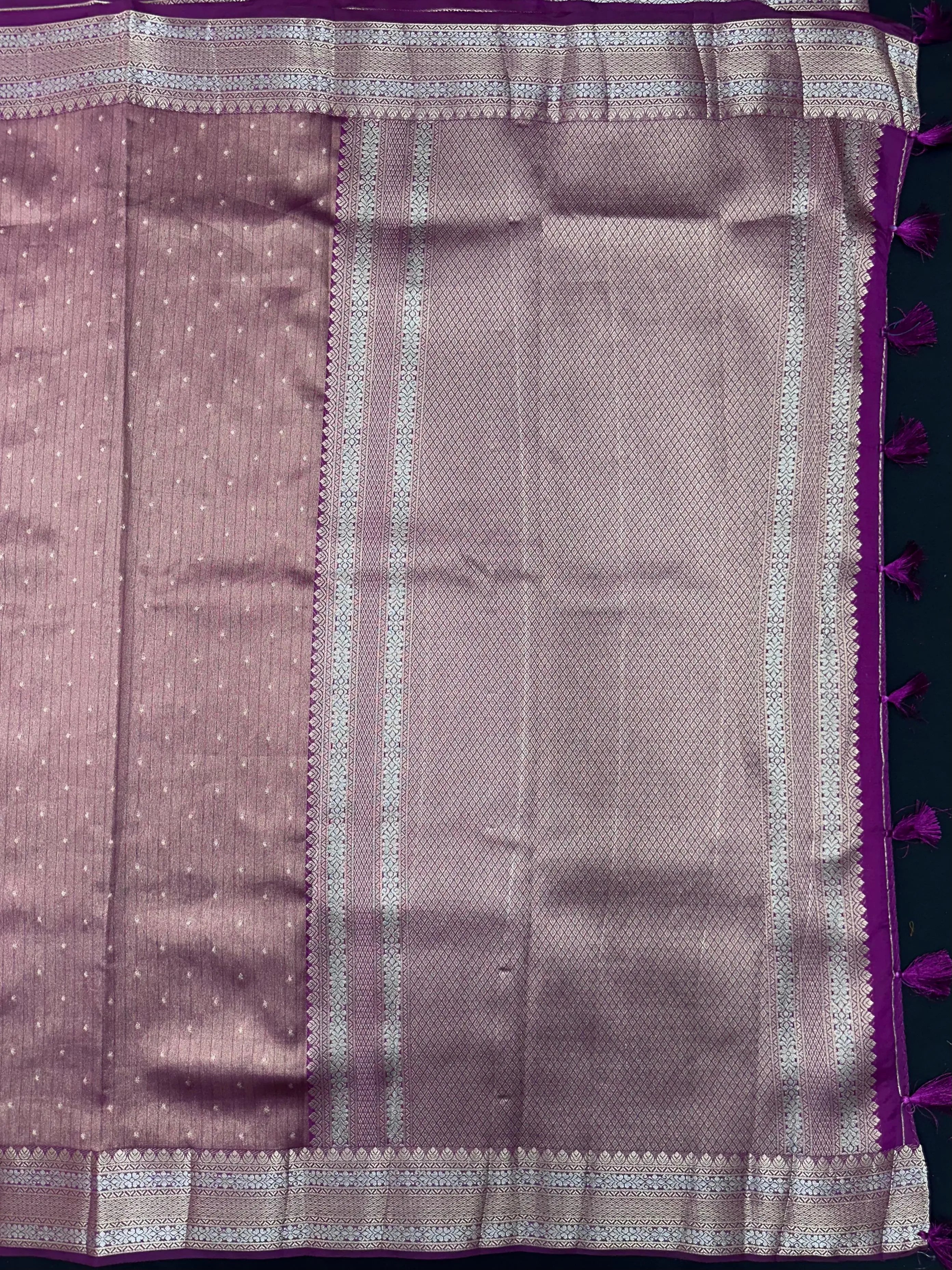 Designer Tissue Silk Saree with Rich Shine & Grace (Butterfly Silk)