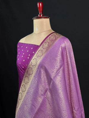 Elegant Carron Silk Saree – Timeless Grace & Luxury