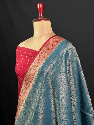 Elegant Carron Silk Saree – Timeless Grace & Luxury
