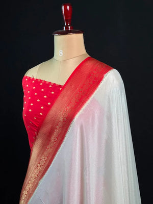 Versatile Semi Crepe Silk Saree with Classic Appeal