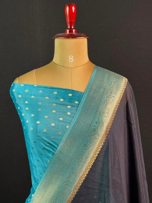 Versatile Semi Crepe Silk Saree with Classic Appeal