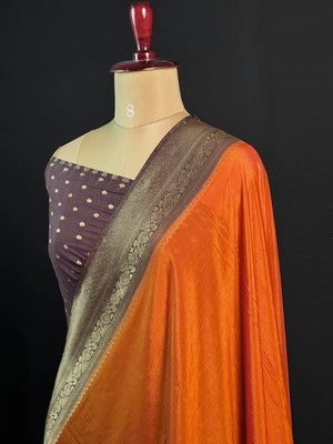 Versatile Semi Crepe Silk Saree with Classic Appeal