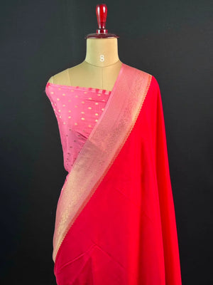 Versatile Semi Crepe Silk Saree with Classic Appeal
