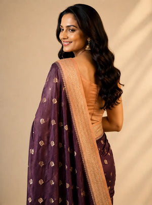 Party Wear Semi Georgette Silk Saree – Modern Elegance
