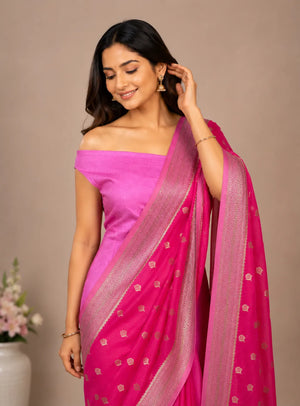 Party Wear Semi Georgette Silk Saree – Modern Elegance