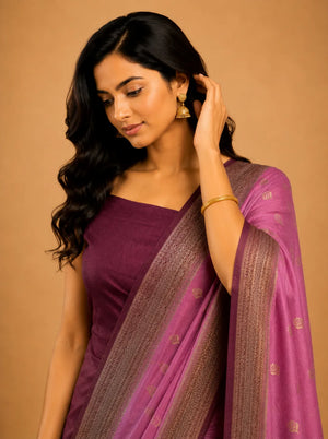 Party Wear Semi Georgette Silk Saree – Modern Elegance