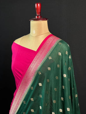 Party Wear Semi Georgette Silk Saree – Modern Elegance