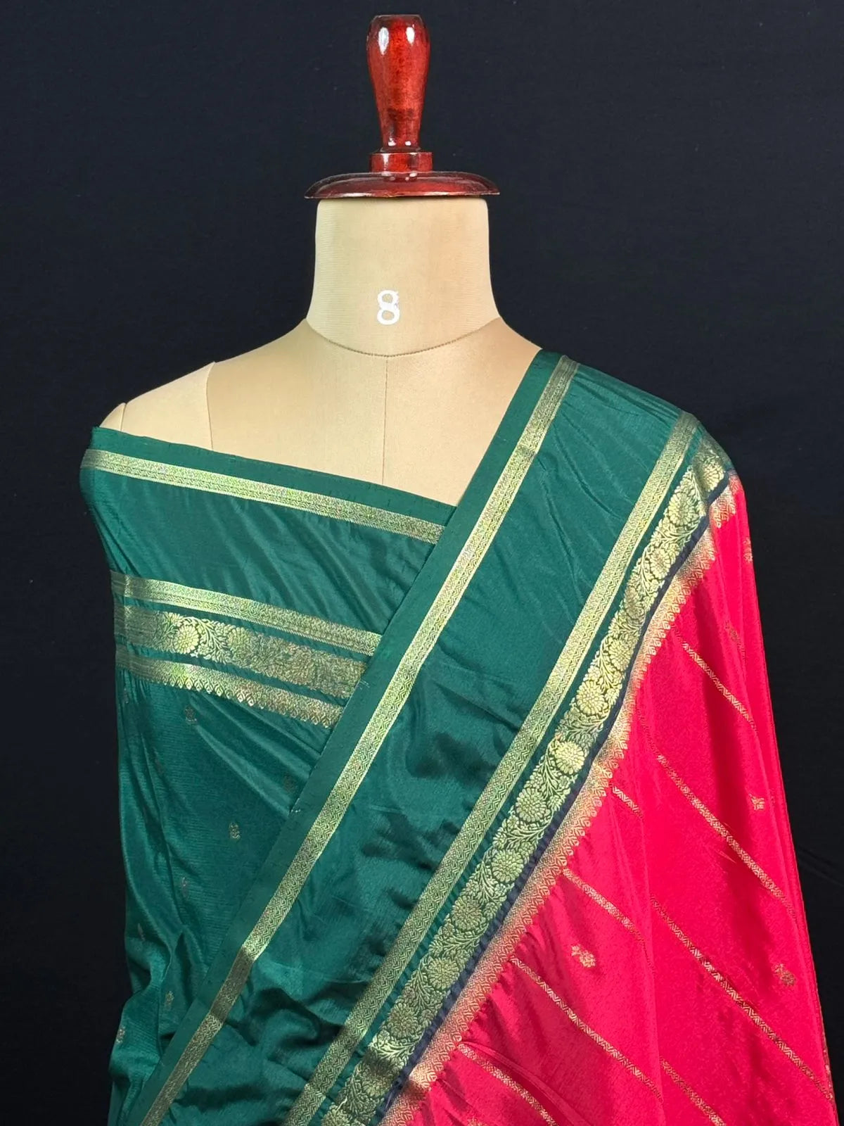 Semi Mysore Silk Saree – A Perfect Blend of Tradition & Style