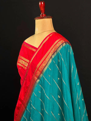 Semi Mysore Silk Saree – A Perfect Blend of Tradition & Style