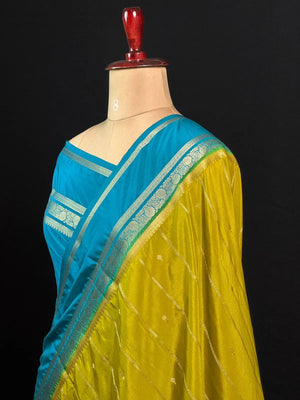 Semi Mysore Silk Saree – A Perfect Blend of Tradition & Style