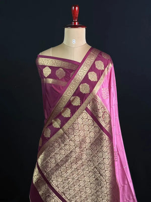 Chandramukhi Crepe Silk Saree