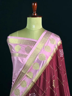 Chandramukhi Crepe Silk Saree