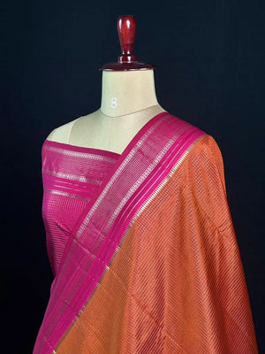 Elegant Checks Uppada Silk Saree