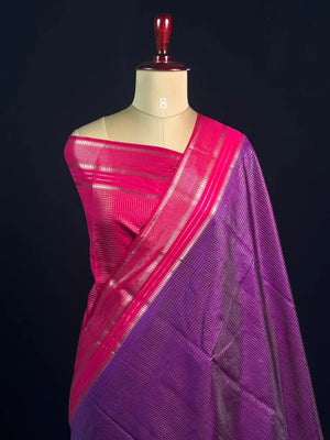 Elegant Checks Uppada Silk Saree