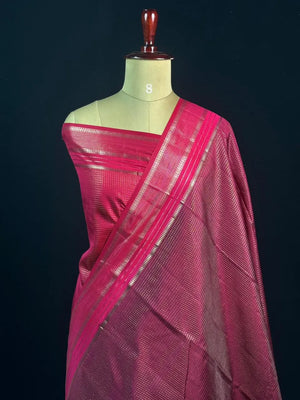 Elegant Checks Uppada Silk Saree