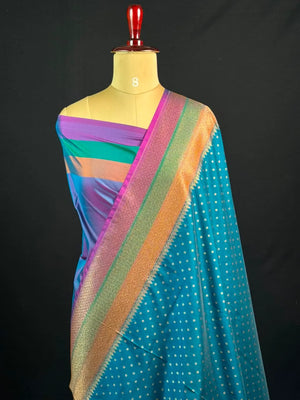 Exquisite Chikan Kari SP Georgette Saree