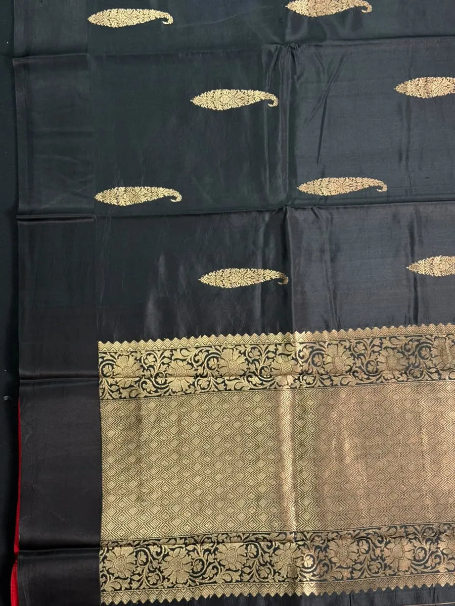 Chokdi Katan Silk Saree