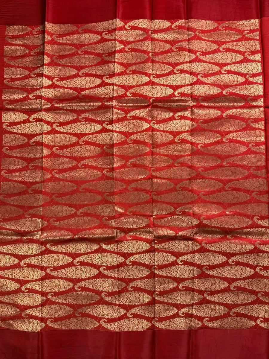 Chokdi Katan Silk Saree