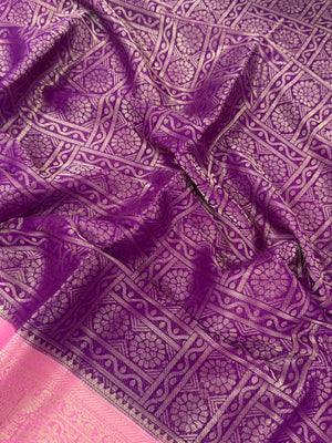 Sophisticated Semi Binny Crepe Silk Saree for Modern Women