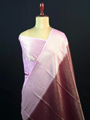 Sophisticated Semi Binny Crepe Silk Saree for Modern Women