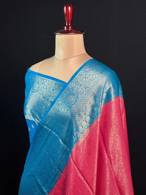 Sophisticated Semi Binny Crepe Silk Saree for Modern Women