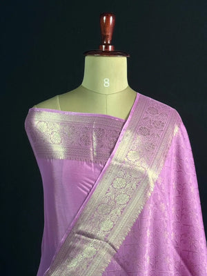 Binny Crepe Saree – Crape Delight
