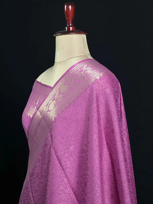 Binny Crepe Saree – Crepe Delight