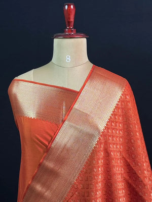 Binny Crepe Saree – Crepe Delight