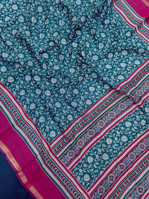 Cotton silk saree with soft texture and subtle shine – perfect for festive and everyday wear