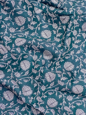 Cotton silk saree with soft texture and subtle shine – perfect for festive and everyday wear