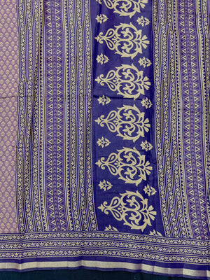 Cotton silk saree with soft texture and subtle shine – perfect for daily, festive, or office ethnic wear