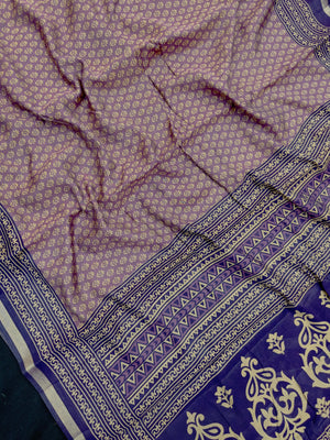 Cotton silk saree with soft texture and subtle shine – perfect for daily, festive, or office ethnic wear
