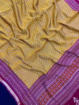 Cotton silk saree with soft texture and subtle shine – perfect for daily, festive, or office ethnic wear