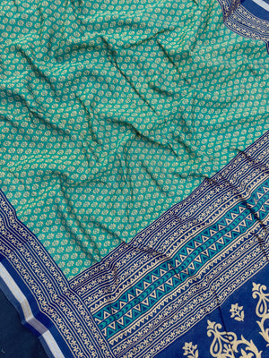 Cotton silk saree with soft texture and subtle shine – perfect for daily, festive, or office ethnic wear