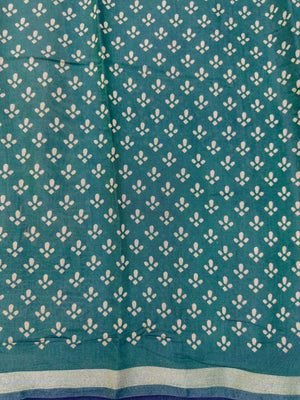 Cotton silk saree with soft texture and subtle shine – perfect for daily, festive, or office ethnic wear