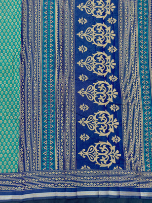 Cotton silk saree with soft texture and subtle shine – perfect for daily, festive, or office ethnic wear