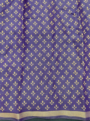 Cotton silk saree with soft texture and subtle shine – perfect for daily, festive, or office ethnic wear