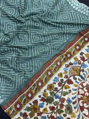 "Elegant Premium Cotton Silk Saree with Intricate Weave, Perfect for Weddings and Festivals, Featuring a Timeless Design and Comfortable Fabric"