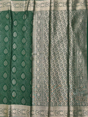 Binny Crepe Saree – Smooth Drape with Effortless Elegance-(Crepe Delight)