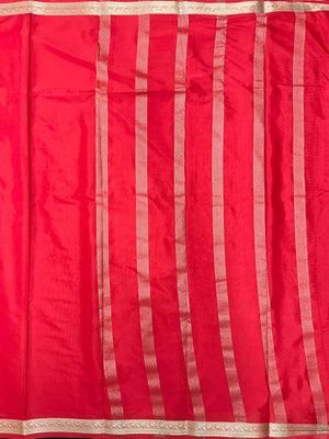 Smooth Crepe Silk Plain Saree