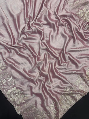 Lightweight Soft Tussar Saree for Everyday Sophistication - Cutwork Crepe